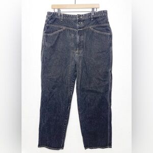 Vintage Marithe Francois Girbaud Denim Jeans Black Y2K Size 38M 90’s
